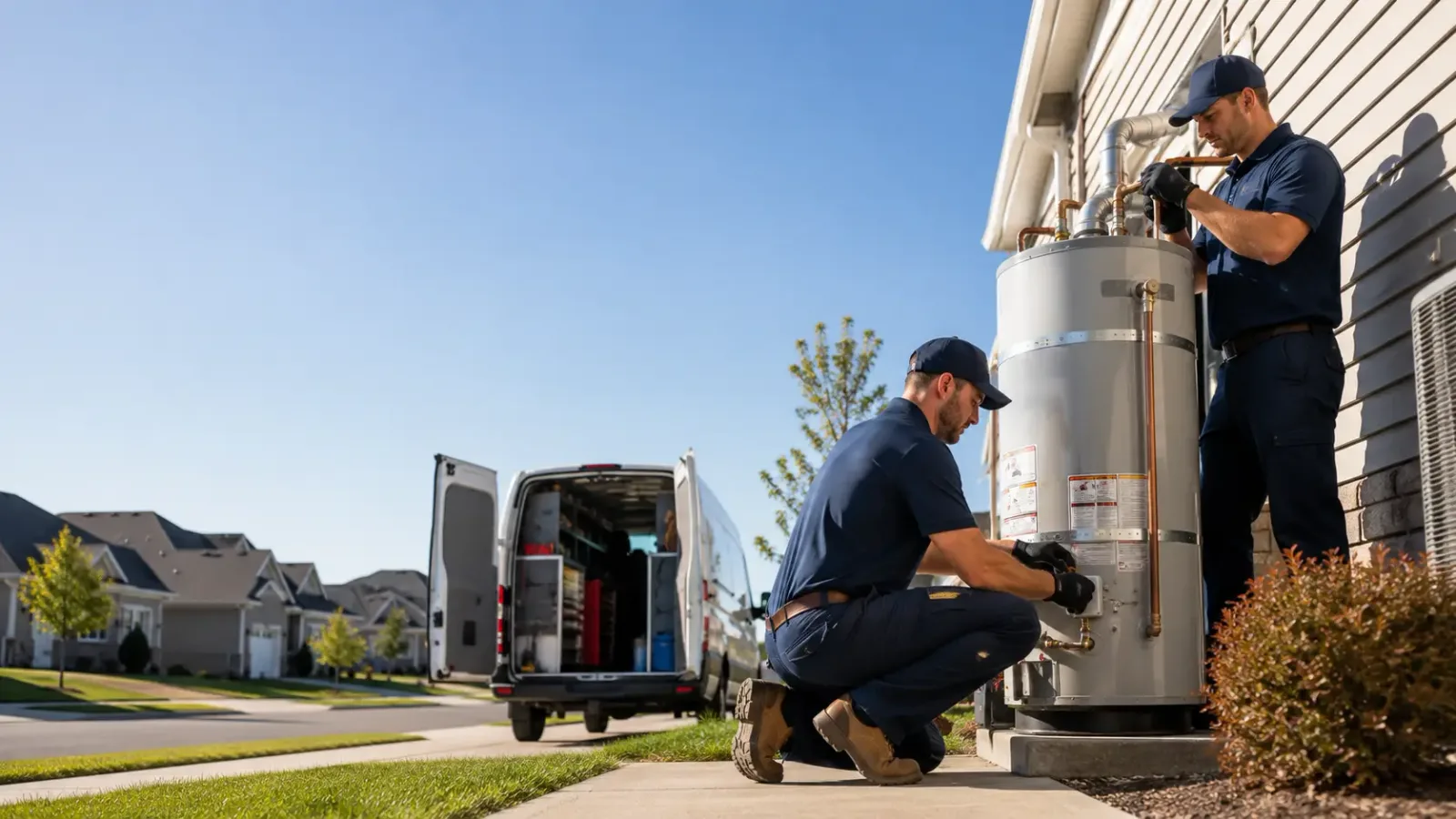 Water Heater Installation in Flensburg, MN
